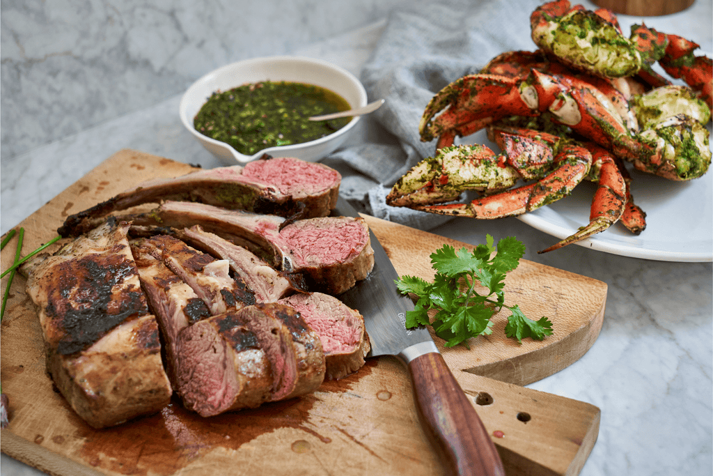 Lamb and Dungeness Crab Surf and Turf Market House