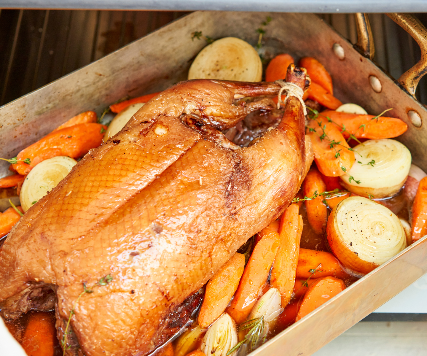 Moulard Duck with Carrots & Veggies