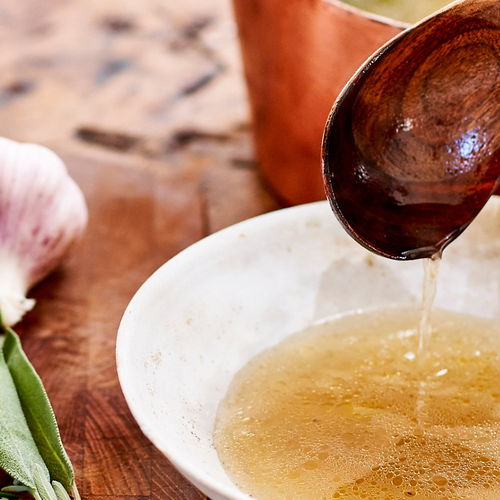 Homemade Chicken and Bone  Broth