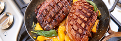 Pan-Seared Duck Breast w/ Orange and Sage
