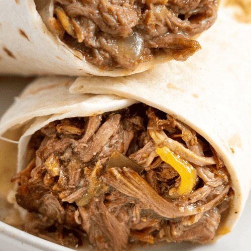 Southwest Beef Burrito with Green Chiles
