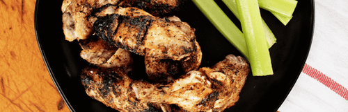 Mr. Stick's Crispy Lemon and Garlic Chicken Wings