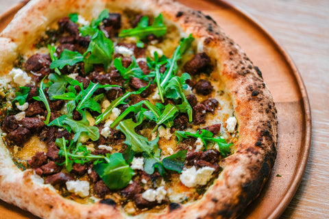 Steak Chimichurri Pizza