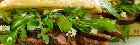 Steak and Blue Cheese Sandwich Recipe