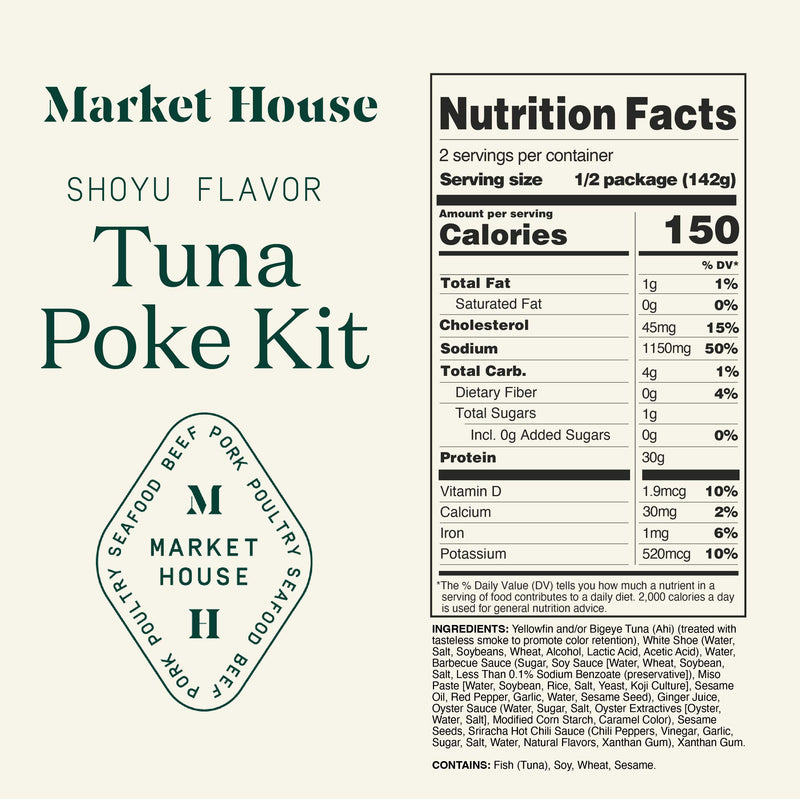 Ahi Tuna Poke Kit - Market House