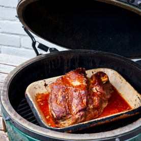 Pork on Grill