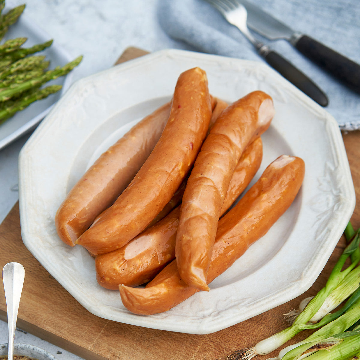 Buffalo Chicken Blue Cheese Bratwurst