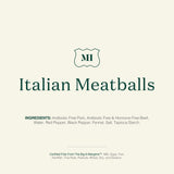 Italian Meatballs Ingredients