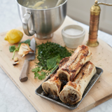 Long Beef Marrow Bones - whipped bone marrow butter