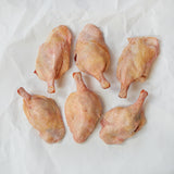 Moulard deck leg quarters on parchment paper 