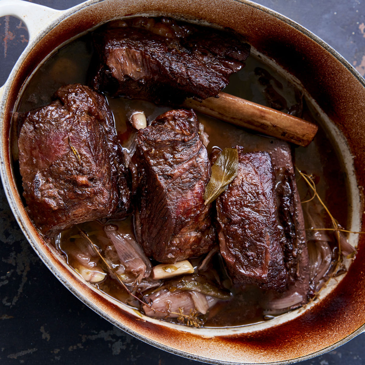bone-in beef short ribs