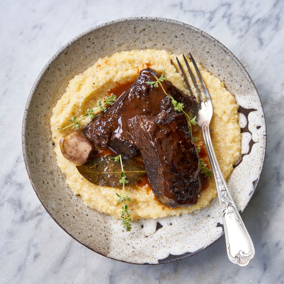 bone-in beef short ribs