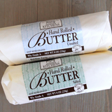 hand rolled unsalted butter