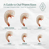 prawn sizing