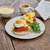 Smoked Coho Salmon with Cracked Pepper Eggs Benedict - Market House