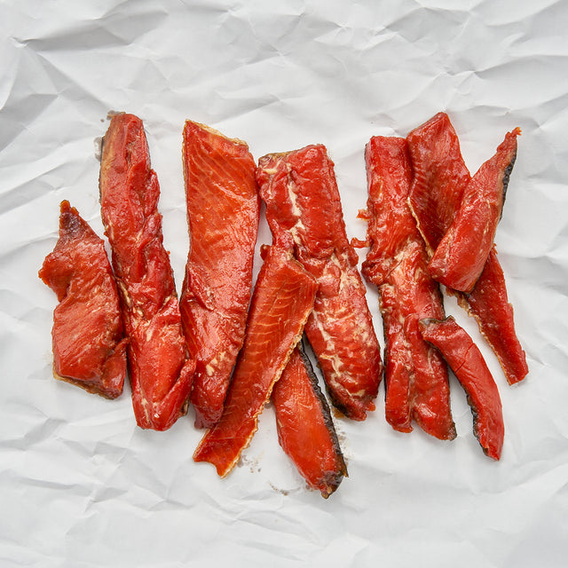 Smoked Sockeye Salmon Candy Strips - Market House