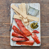 Smoked Sockeye Salmon Candy Strips with Crackers, Cheese, and Pickles - Market House